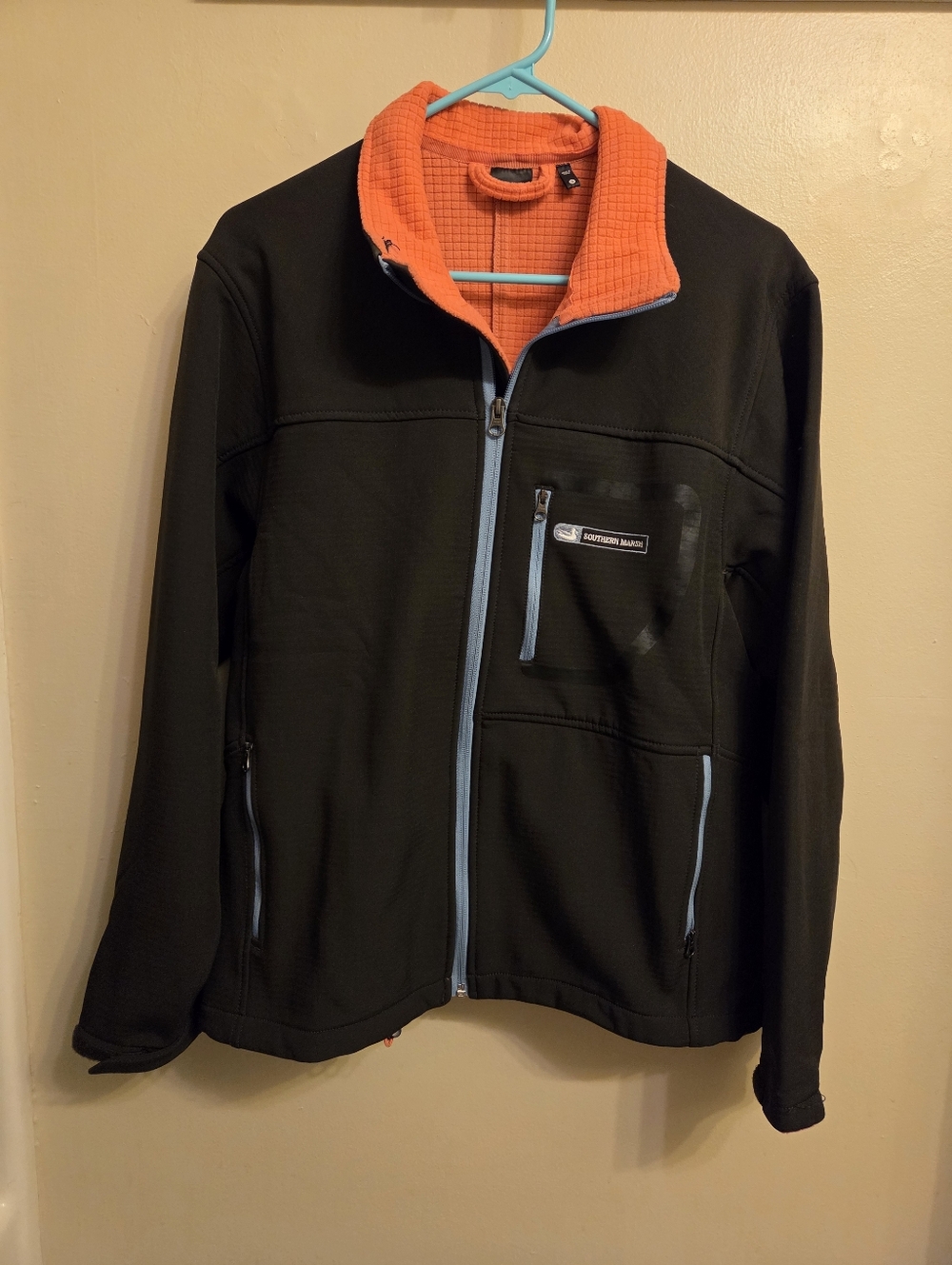 Southern Marsh fieldTec Jacket Black/Orange Lined Men’s Small